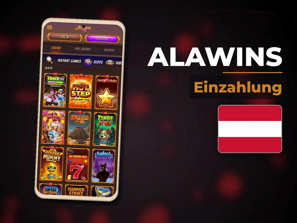Alawins - Einzahlung