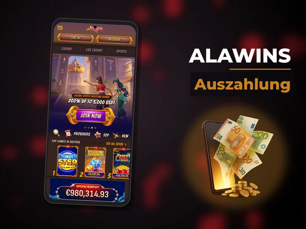 Alawins - Auszahlung