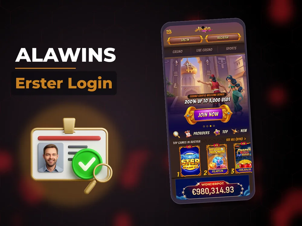 Alawins - Erster Login