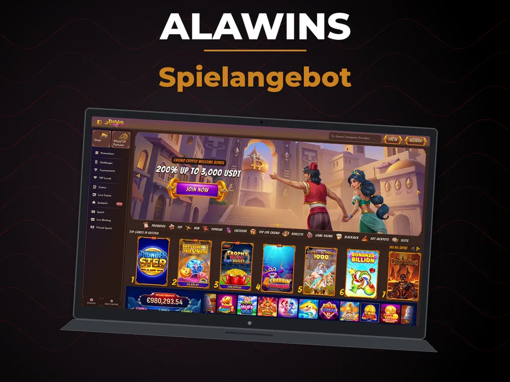 Alawins - Spielangebot