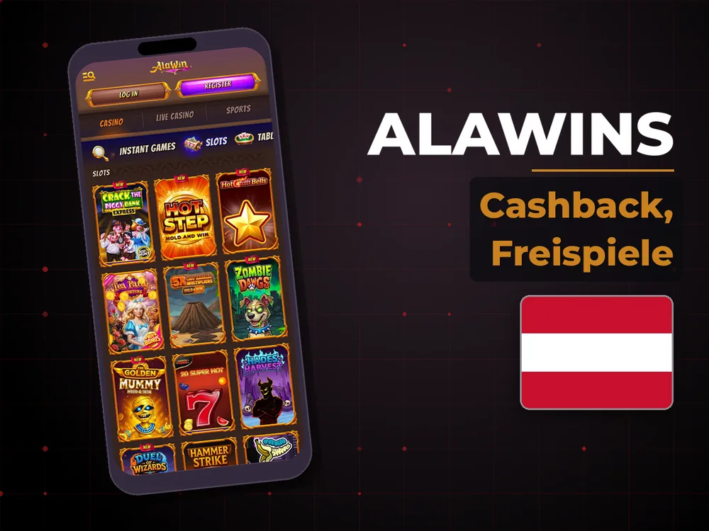 Alawins - Cashback, Freispiele