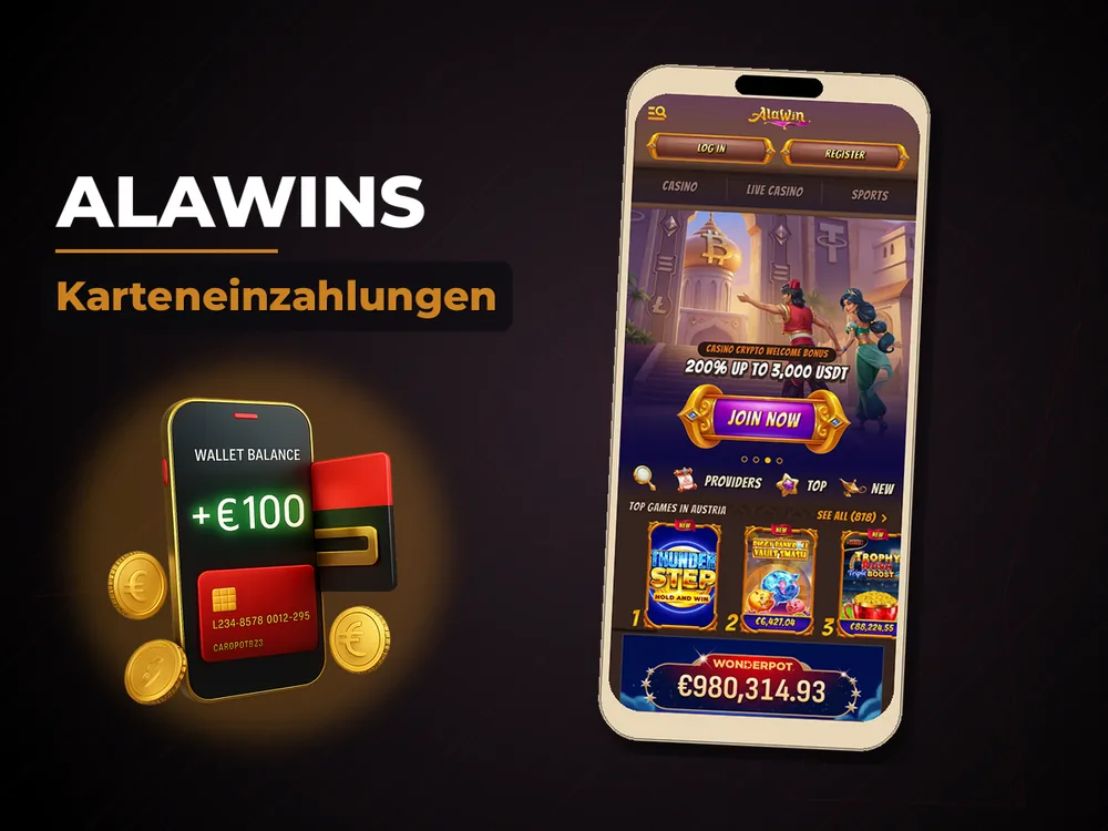 Alawins - Karteneinzahlungen