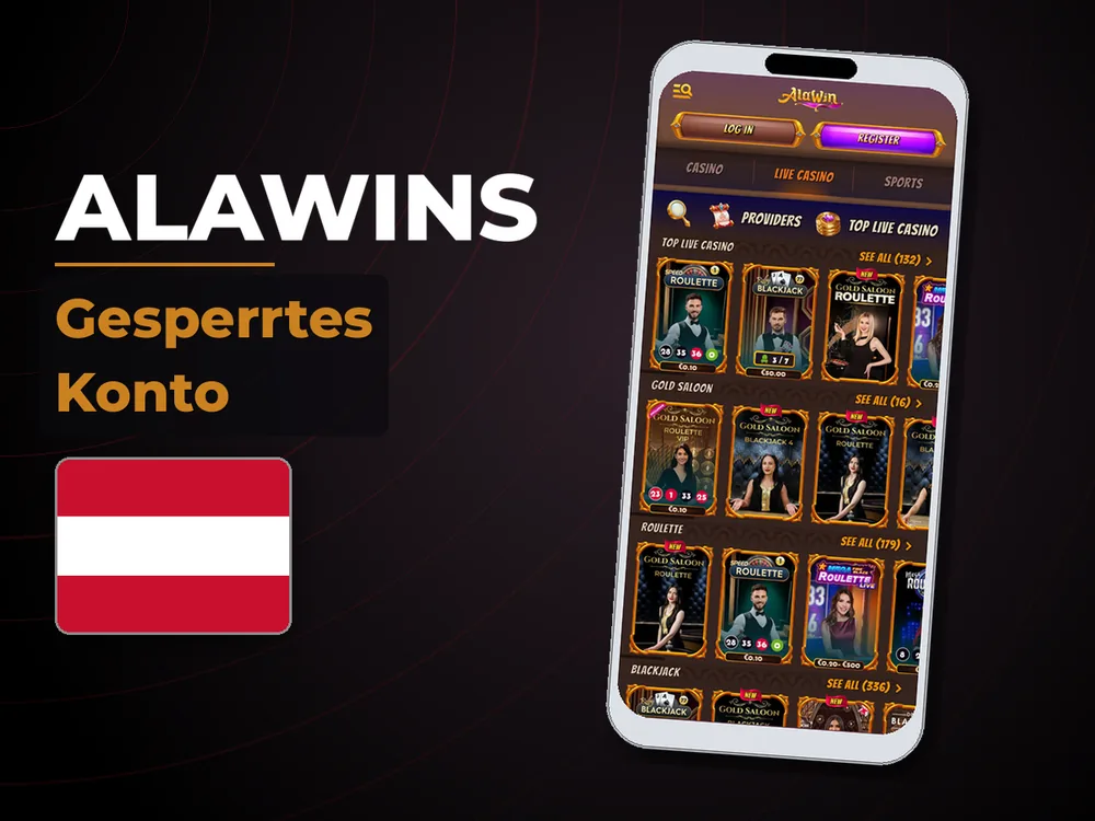 Alawins - Gesperrtes Konto
